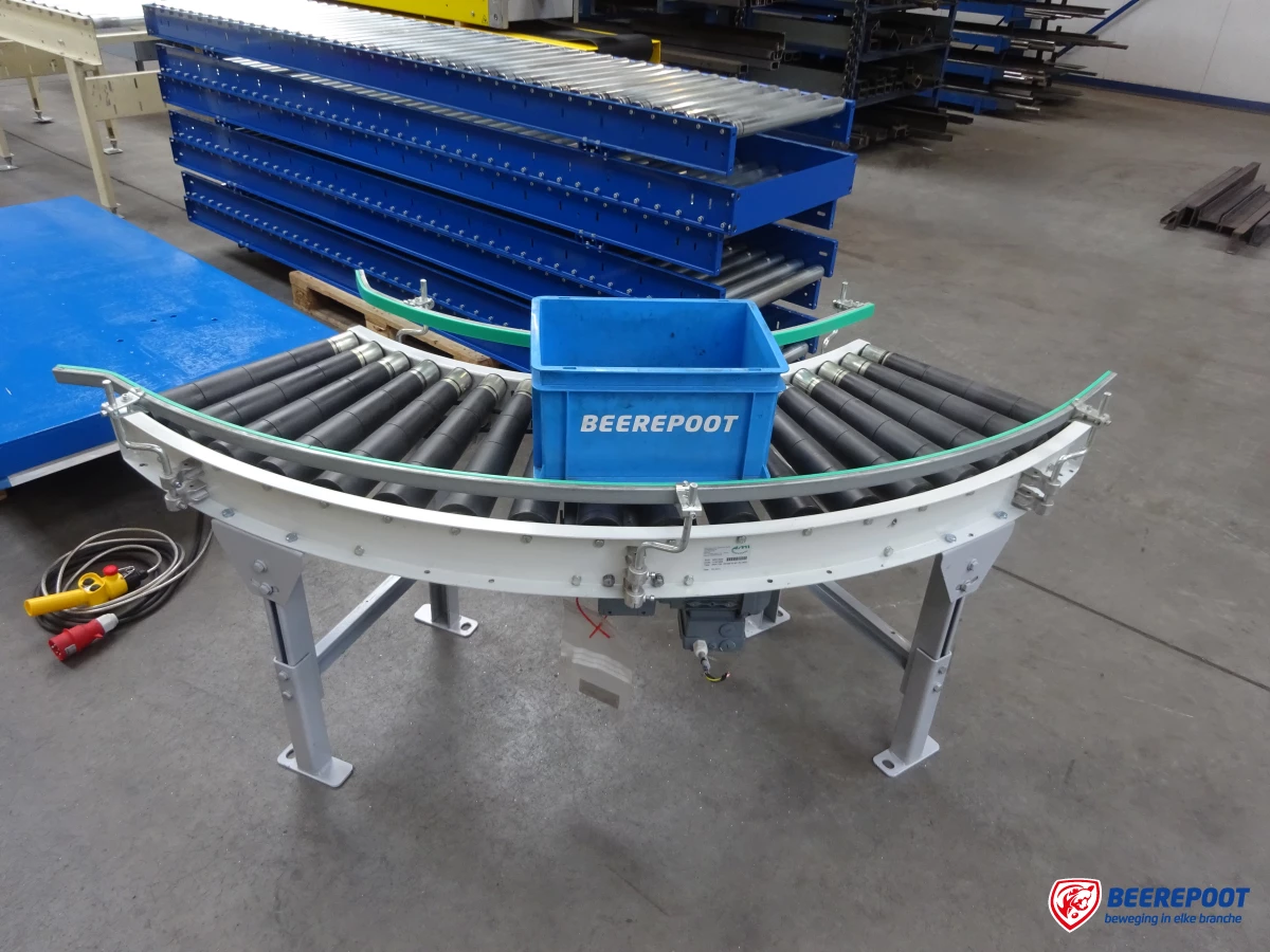 Drive rollenbaanbocht